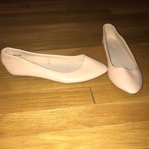Light pink flats